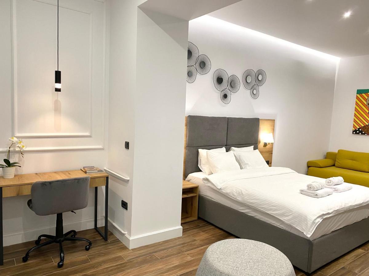 Moni Downtown Luxury Apartments Belgrado Exterior foto